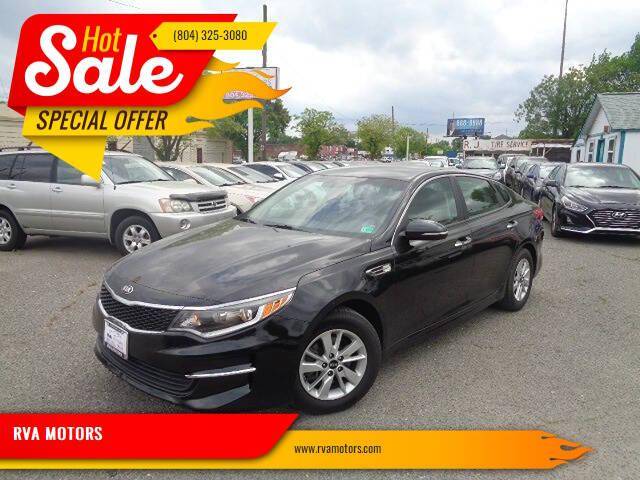 2016 Kia Optima LX — Sedan — 99,700 mi — Richmond, VA