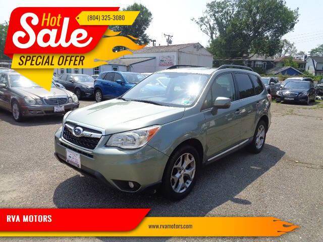 2015 Subaru Forester 2.5i Touring — SUV — 109,600 mi — Richmond, VA