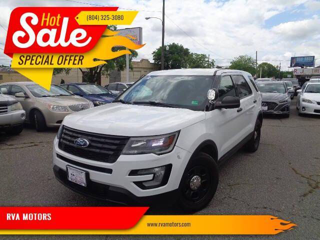 2018 Ford Police Interceptor Utility Base — SUV — 55,000 mi — Richmond, VA