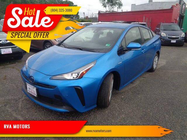 2019 Toyota Prius LE — Hatchback — 18,200 mi — Richmond, VA