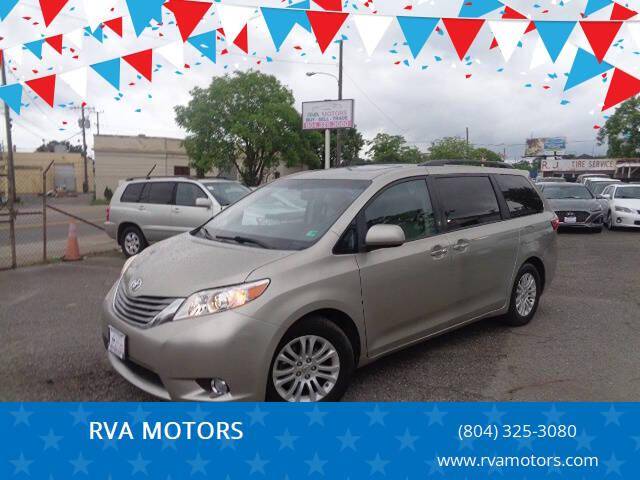 2015 Toyota Sienna XLE — Minivan — 64,000 mi — Richmond, VA