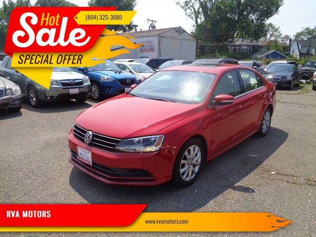 2013 Volkswagen Jetta SE — Sedan — 96,300 mi — Richmond, VA