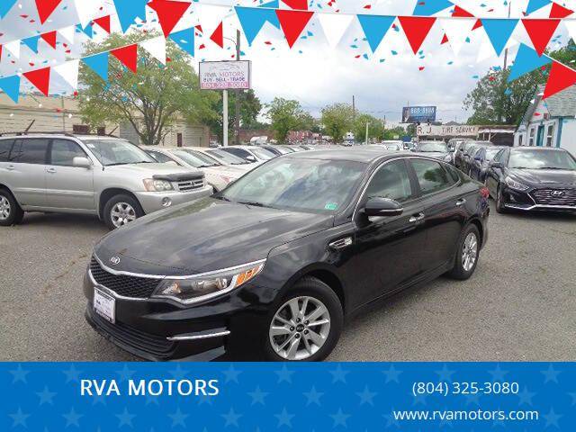 2016 Kia Optima LX — Sedan — 103,300 mi — Richmond, VA