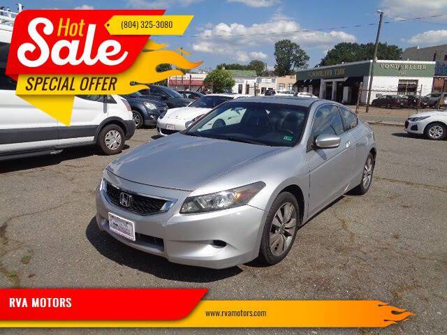 2010 Honda Accord EX-L — Coupe — 102,400 mi — Richmond, VA