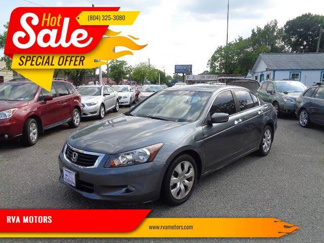 2008 Honda Accord EX-L V6 — Sedan — 71,500 mi — Richmond, VA