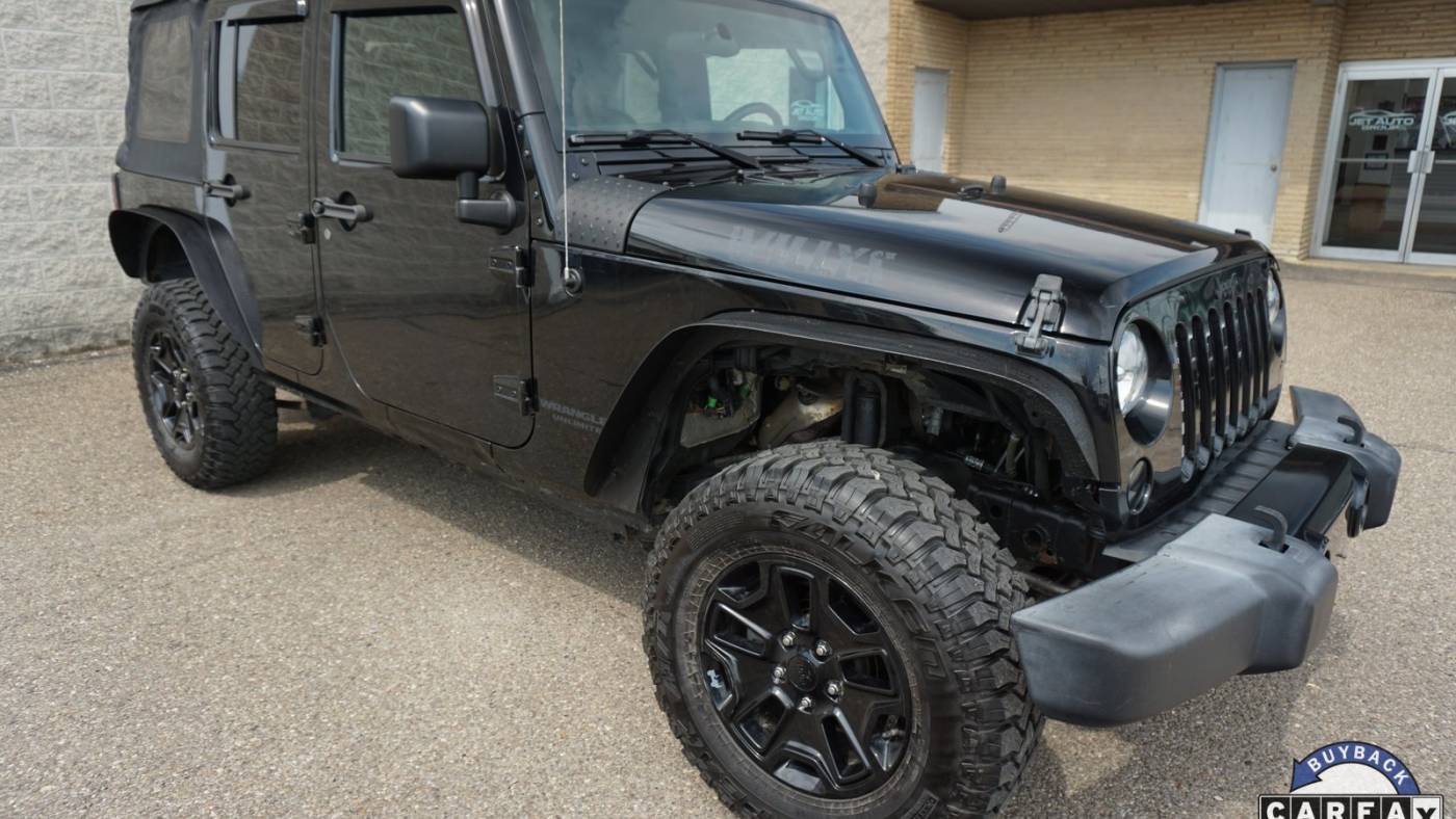 2016 Jeep Wrangler Willys Wheeler — SUV — 69,223 mi — Cambridge, OH
