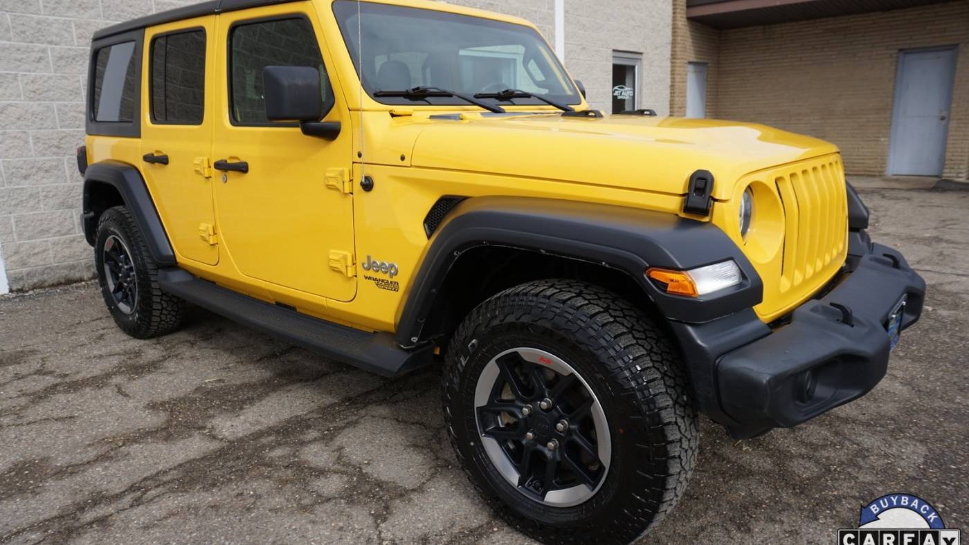 2019 Jeep Wrangler Sport S — SUV — 91,741 mi — Cambridge, OH