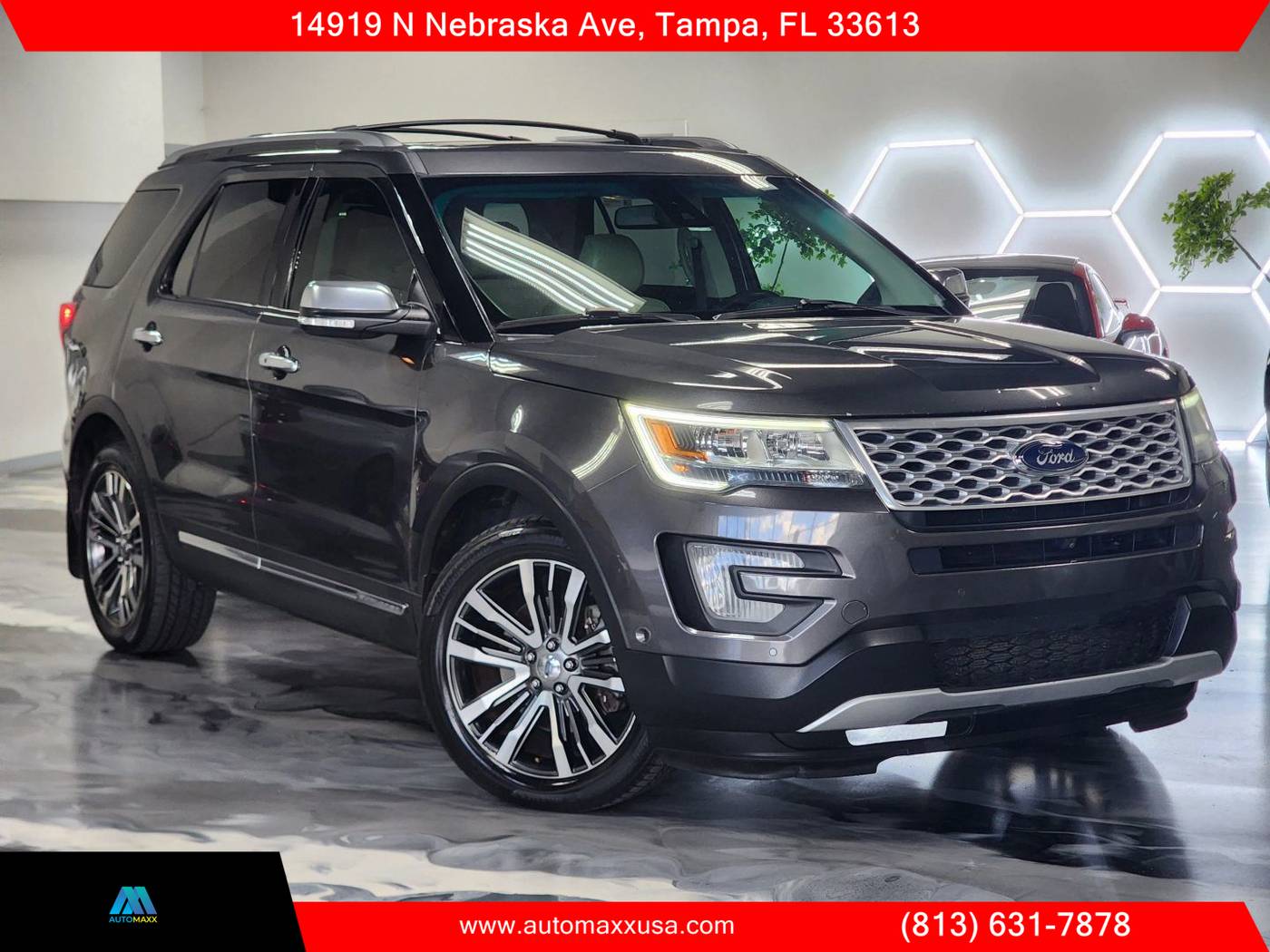 2016 Ford Explorer Platinum — SUV — 127,826 mi — Tampa, FL