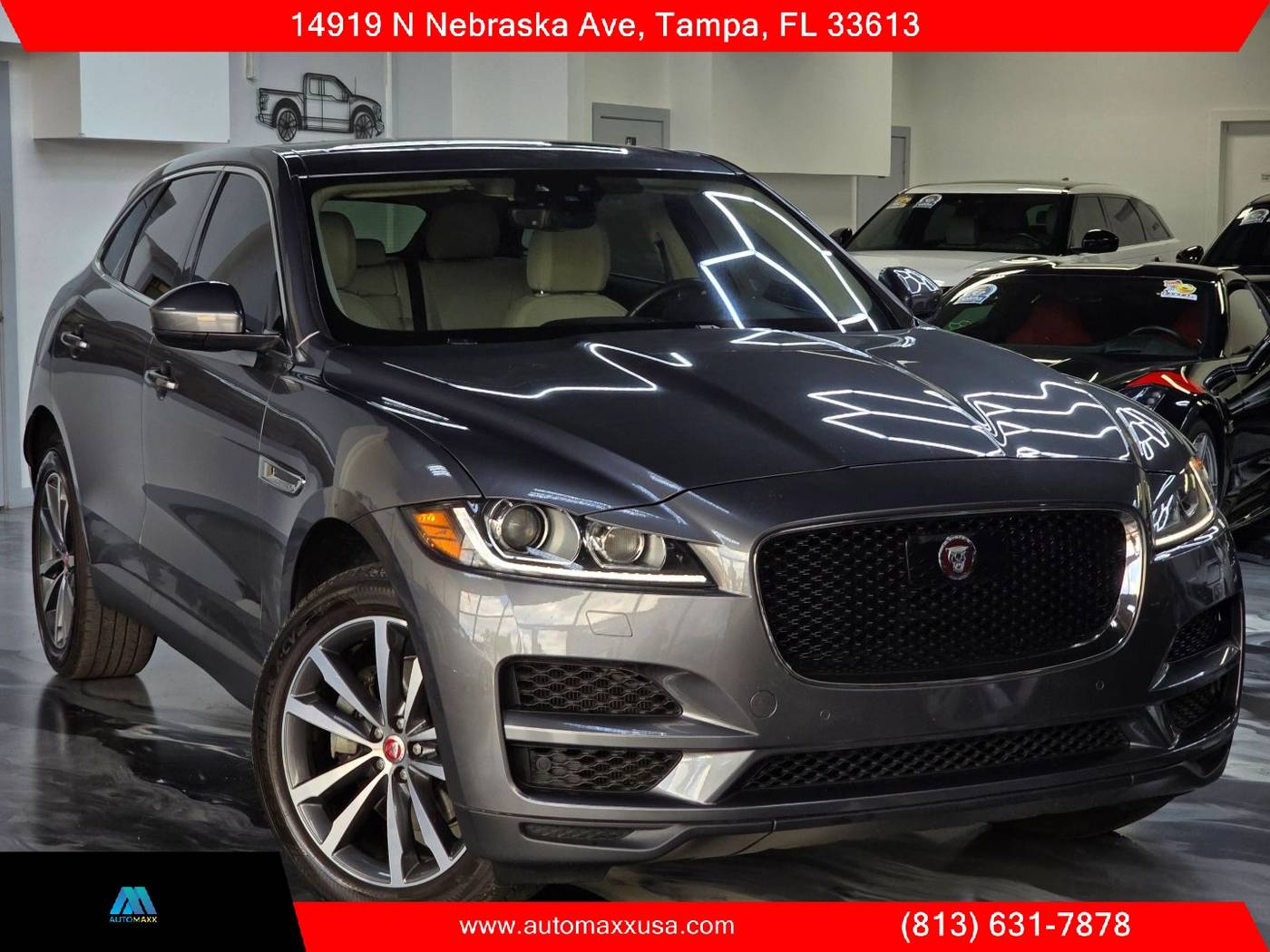 2019 Jaguar F-PACE Prestige — SUV — 85,775 mi — Tampa, FL