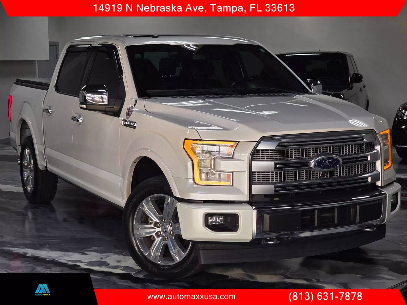 2017 Ford F-150 Platinum — Pickup Truck — 110,737 mi — Tampa, FL