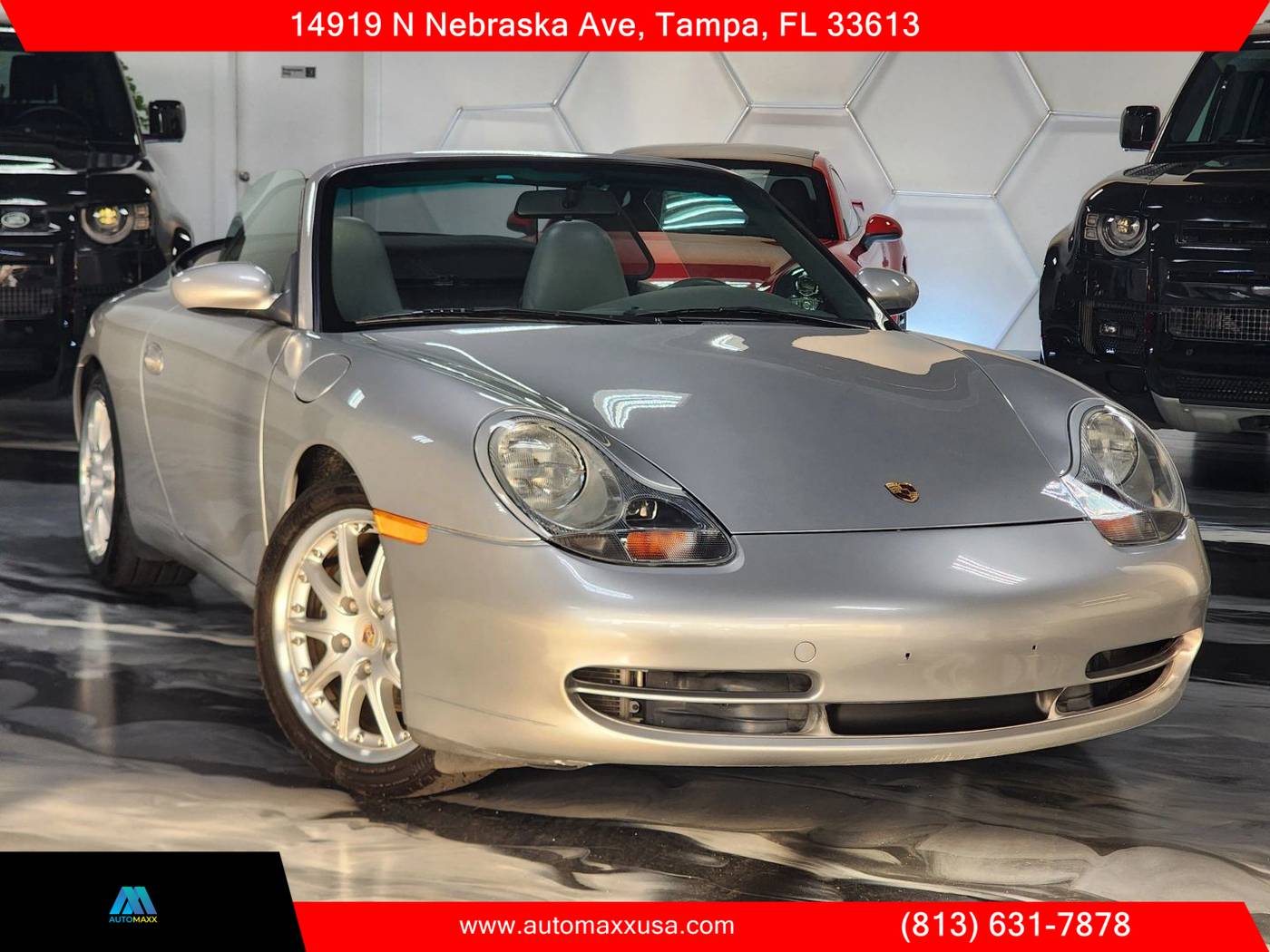 1999 Porsche 911 Carrera 4 — Convertible — 50,651 mi — Tampa, FL