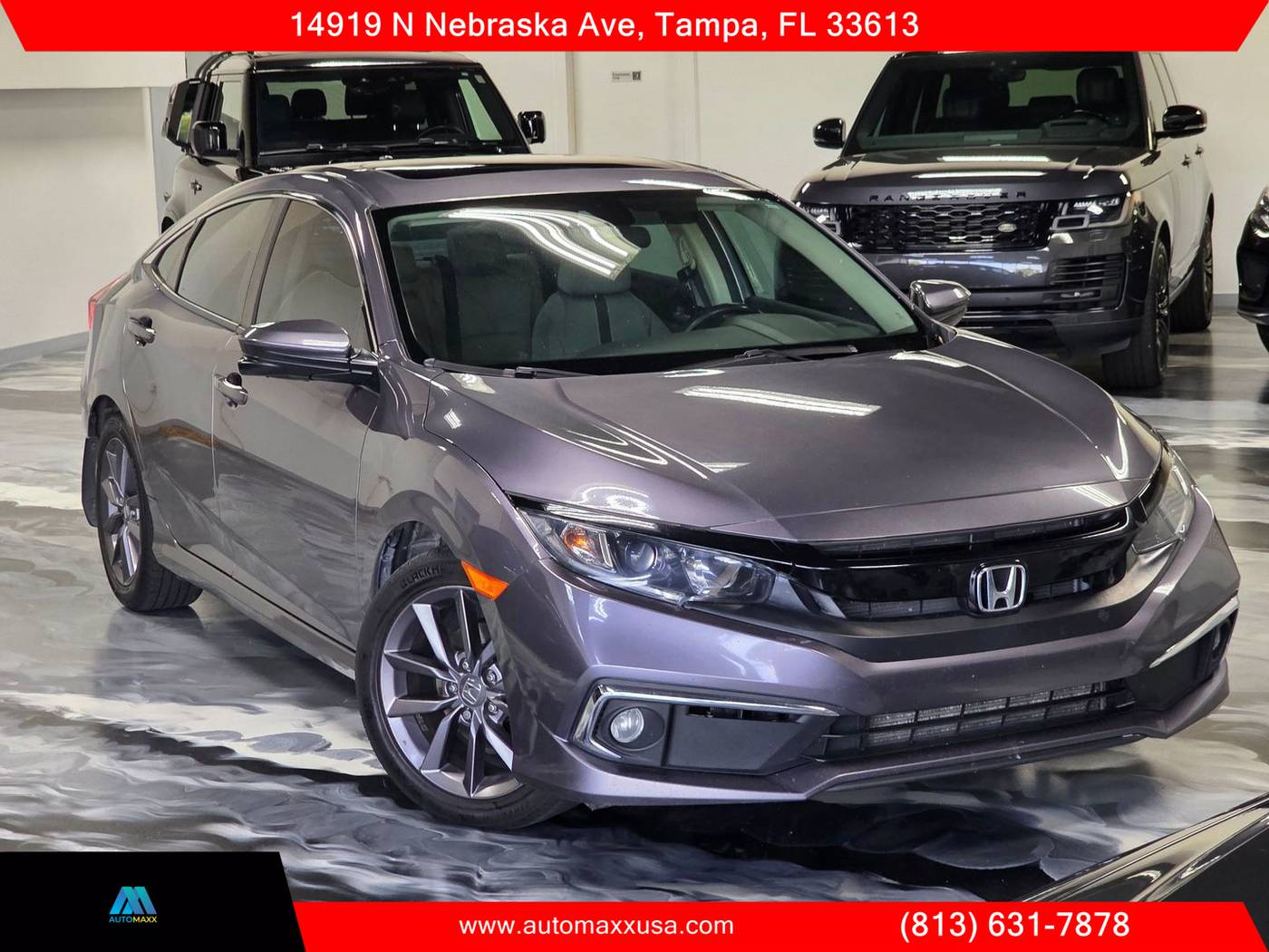 2021 Honda Civic EX — Sedan — 83,194 mi — Tampa, FL