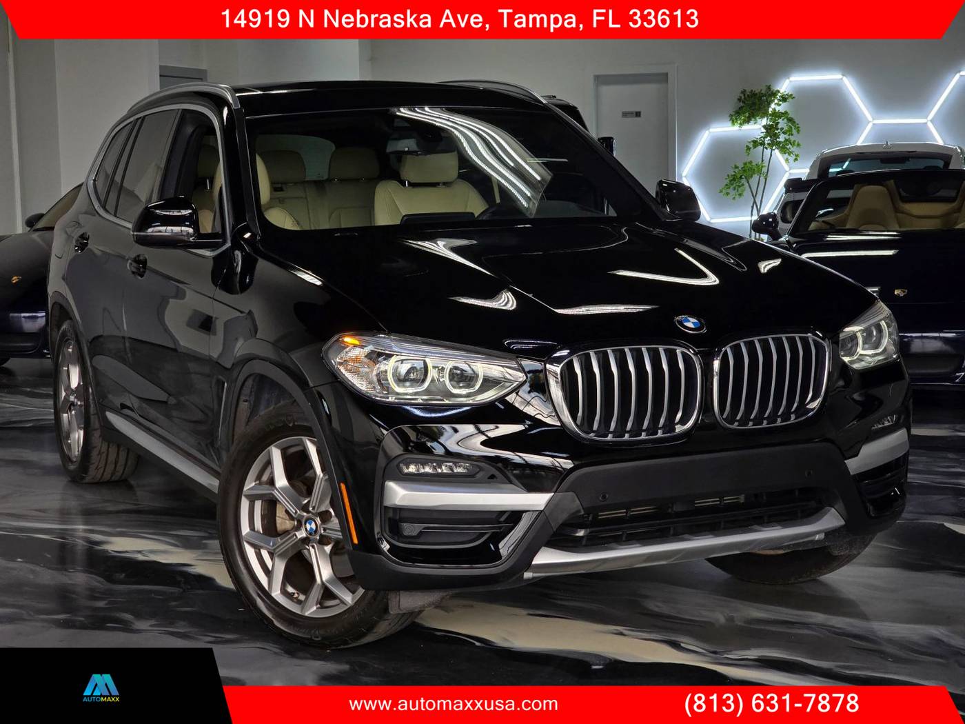 2021 BMW X3 30i — SUV — 75,625 mi — Tampa, FL