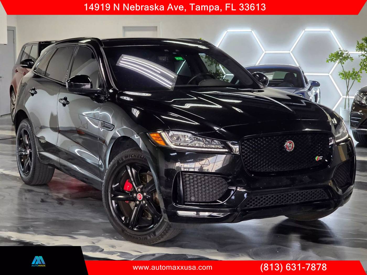2019 Jaguar F-PACE S — SUV — 77,556 mi — Tampa, FL