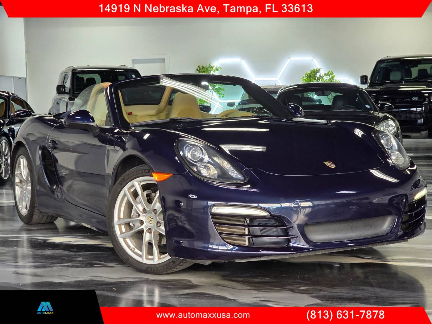 2013 Porsche Boxster Standard — Convertible — 71,785 mi — Tampa, FL