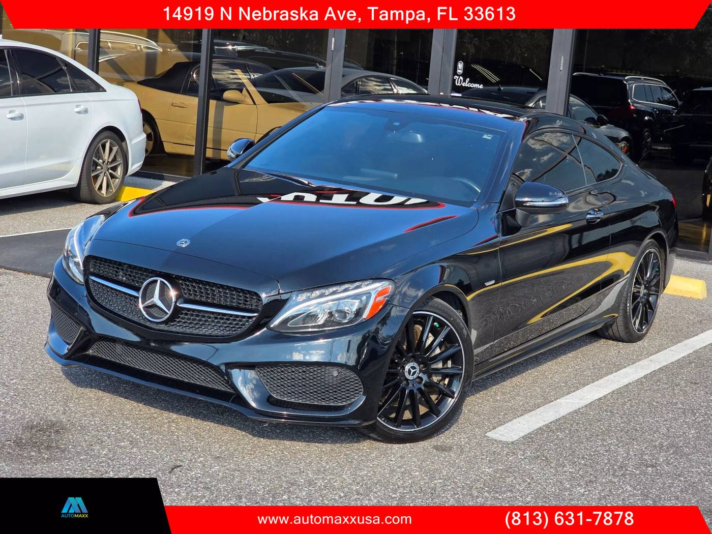 2018 Mercedes-Benz C-Class C 300 — Coupe — 93,391 mi — Tampa, FL