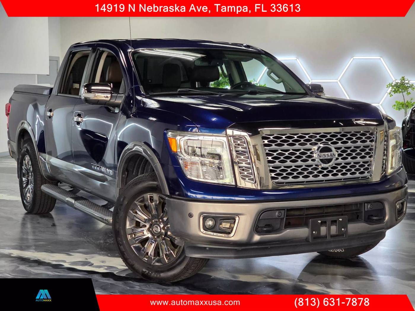 2018 Nissan Titan Platinum Reserve — Pickup Truck — 61,007 mi — Tampa, FL
