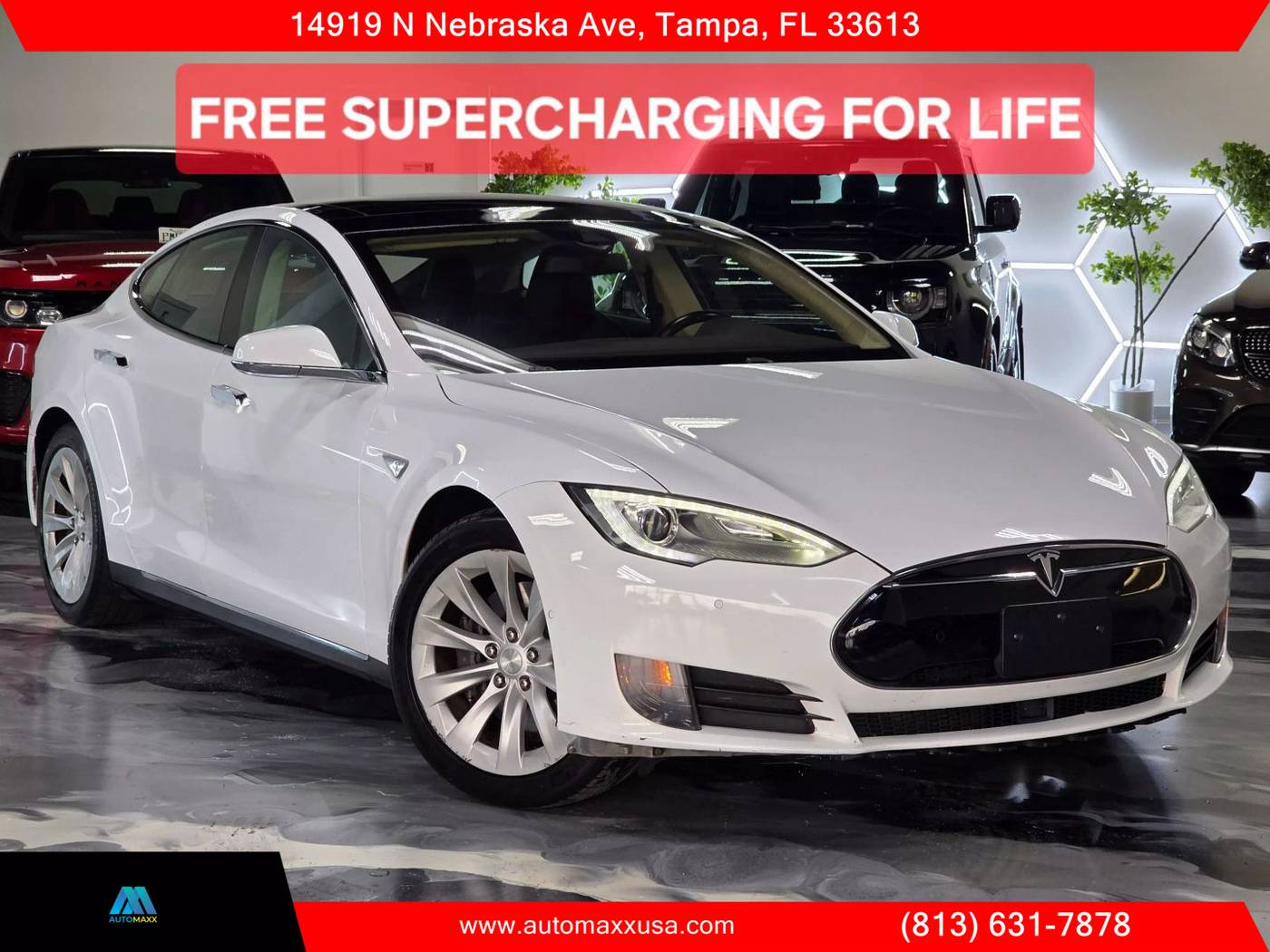 2016 Tesla Model S 70 — Hatchback — 92,414 mi — Tampa, FL