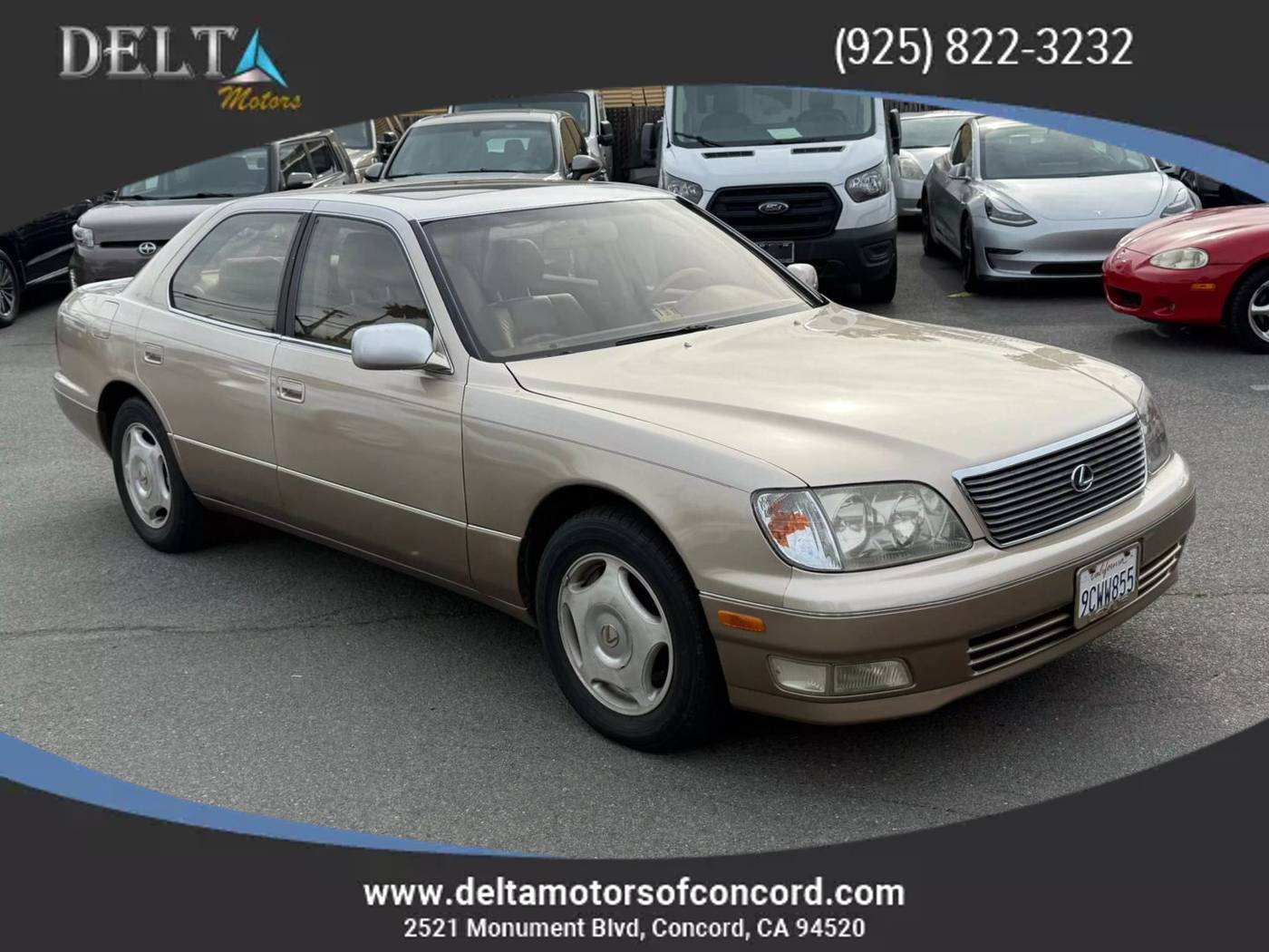 1998 Lexus LS LS 400 — Sedan — 181,085 mi — Concord, CA