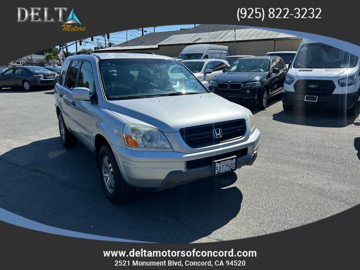 2003 Honda Pilot EX — SUV — 134,217 mi — Concord, CA