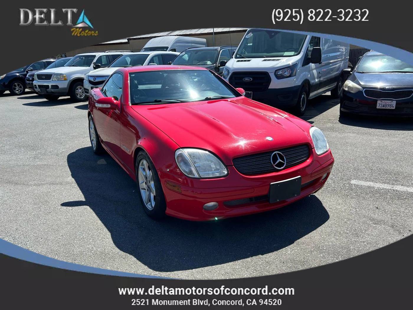 2001 Mercedes-Benz SLK SLK 230 Kompressor — Convertible — 116,116 mi — Concord, CA