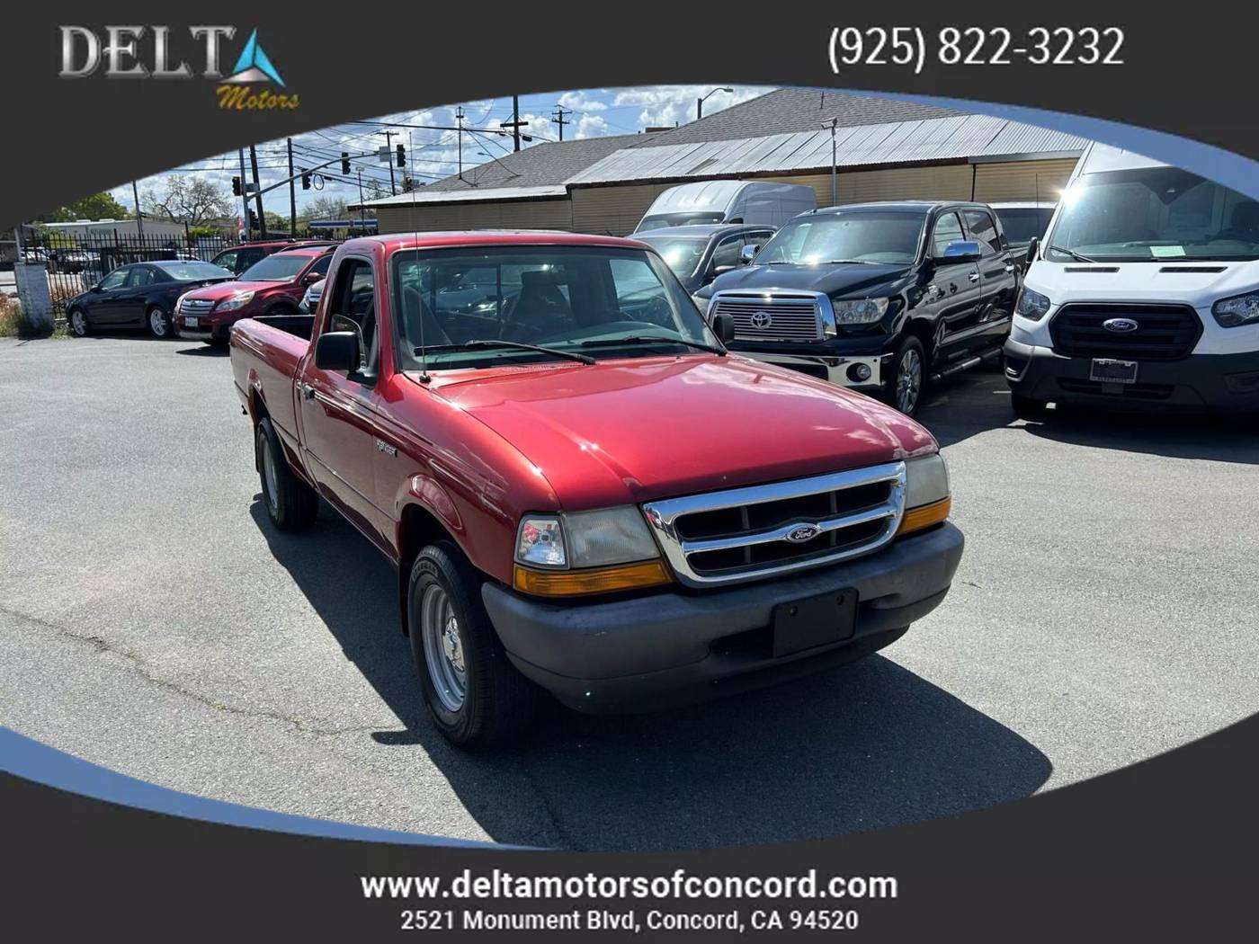 2000 Ford Ranger XL — Pickup Truck — 102,129 mi — Concord, CA