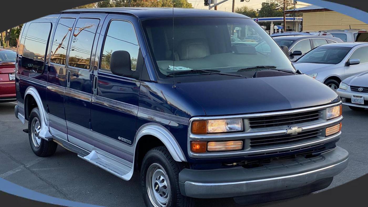 2001 chevy conversion clearance van for sale