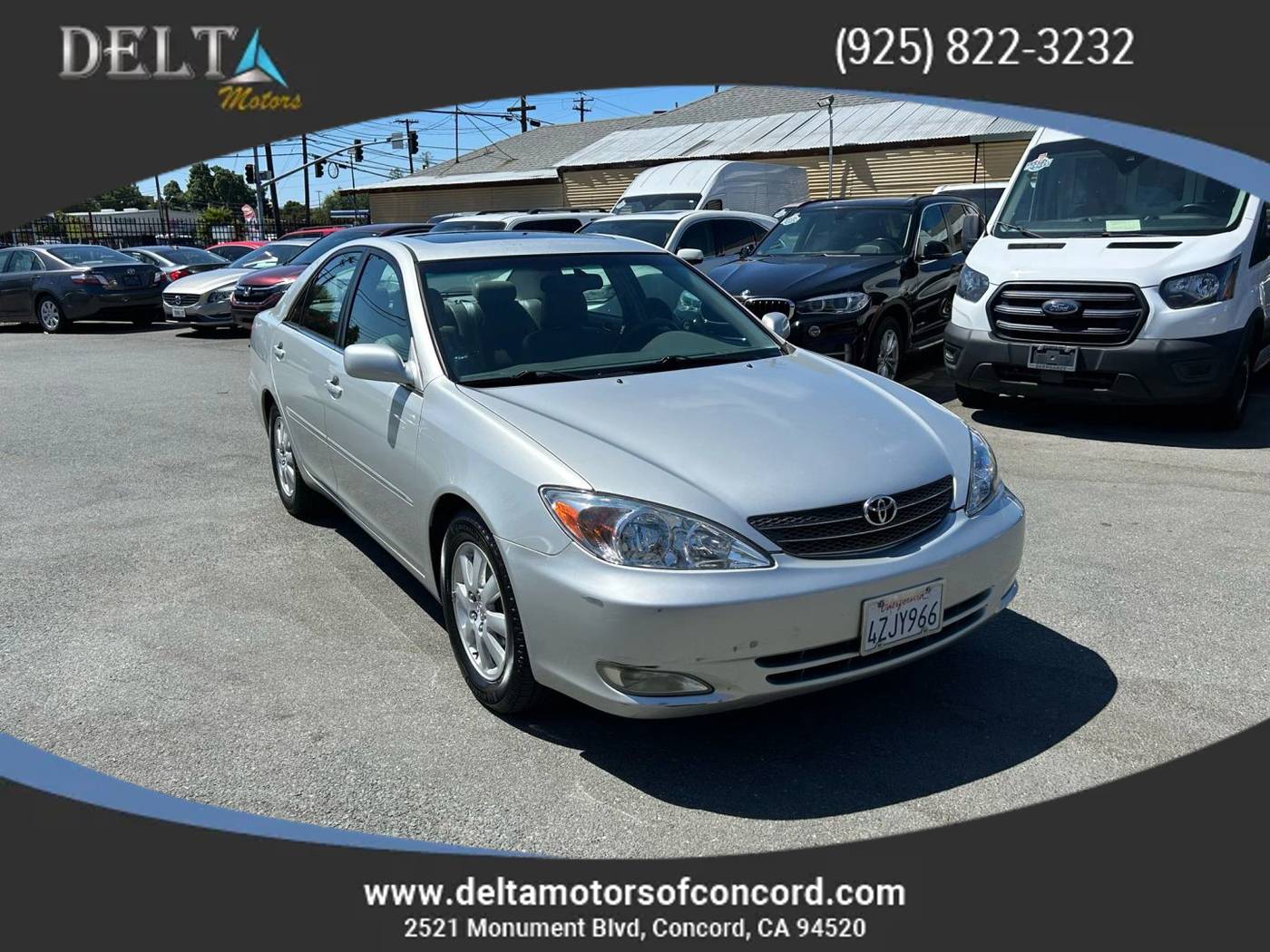 2003 Toyota Camry XLE V6 — Sedan — 168,554 mi — Concord, CA