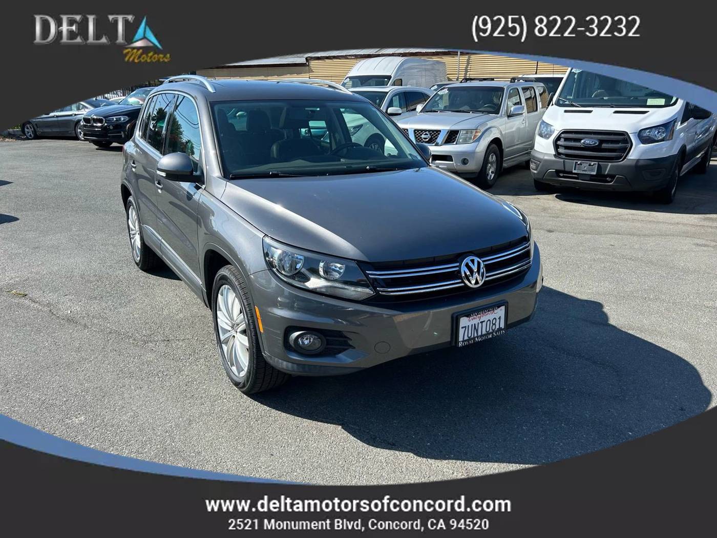 2013 Volkswagen Tiguan SE — SUV — 84,209 mi — Concord, CA
