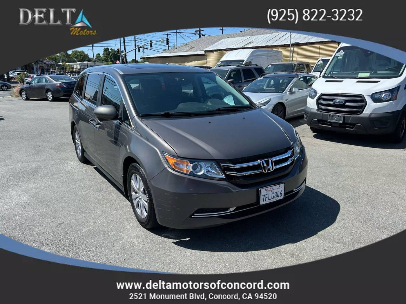 2014 Honda Odyssey EX-L — Minivan — 105,074 mi — Concord, CA