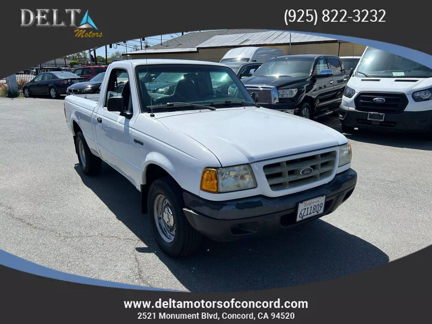 2002 Ford Ranger XL — Pickup Truck — 138,069 mi — Concord, CA