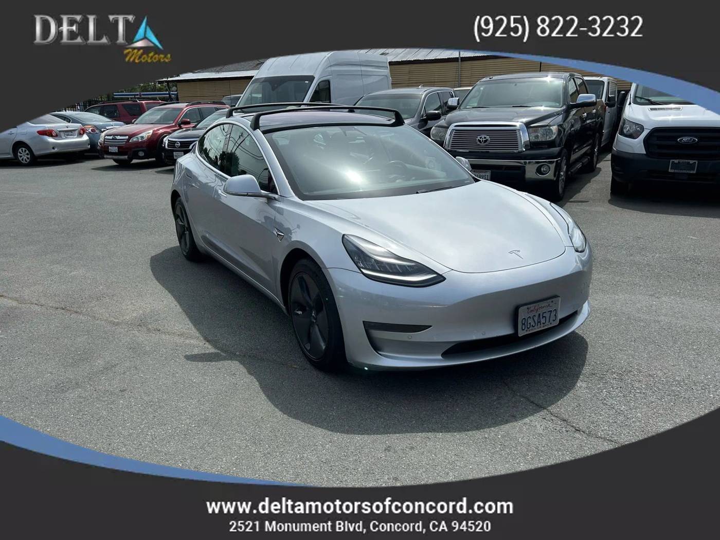 2018 Tesla Model 3 Long Range — Sedan — 61,667 mi — Concord, CA