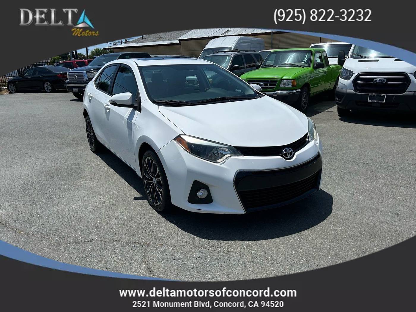 2016 Toyota Corolla L — Sedan — 88,397 mi — Concord, CA