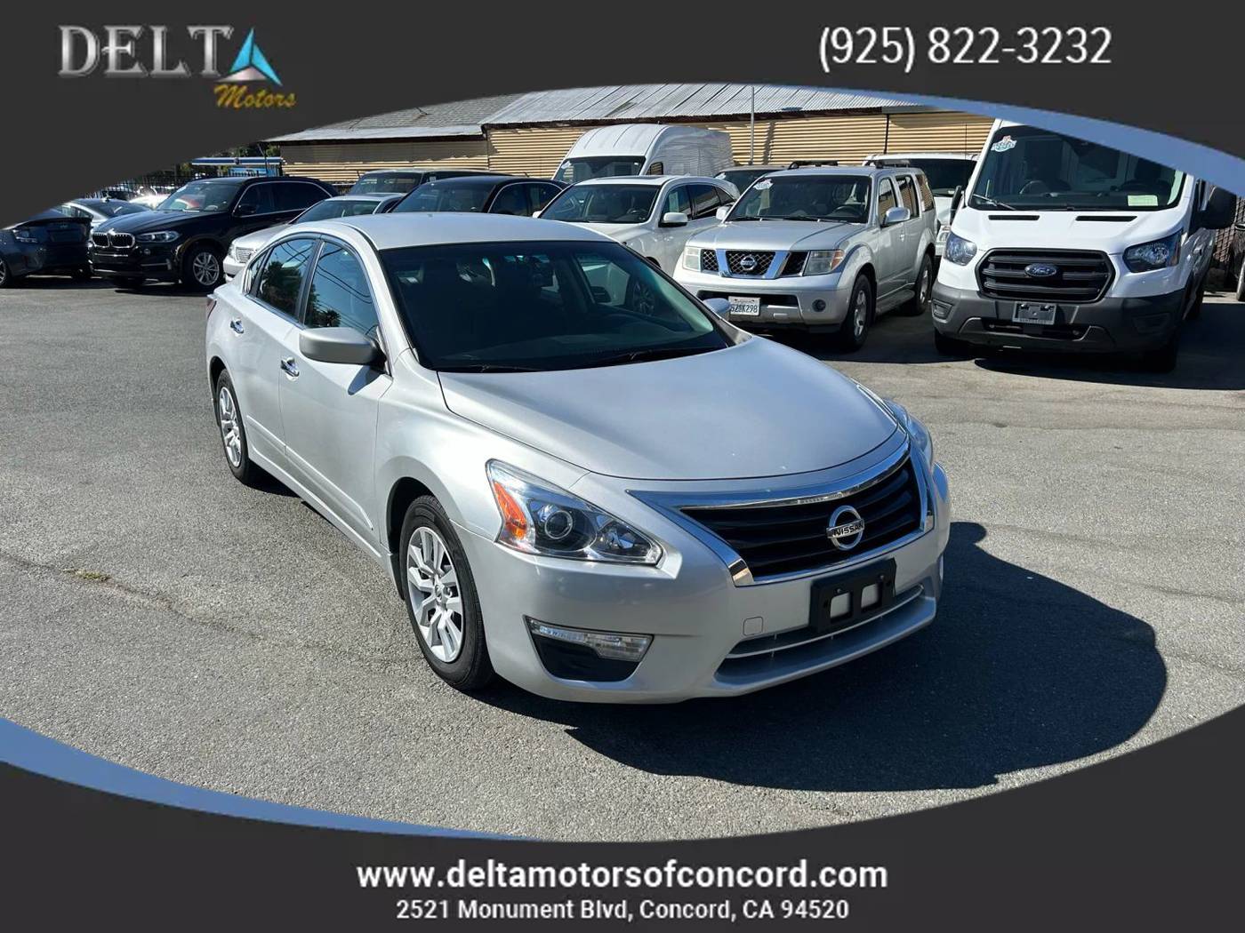 2015 Nissan Altima 2.5 S — Sedan — 68,410 mi — Concord, CA