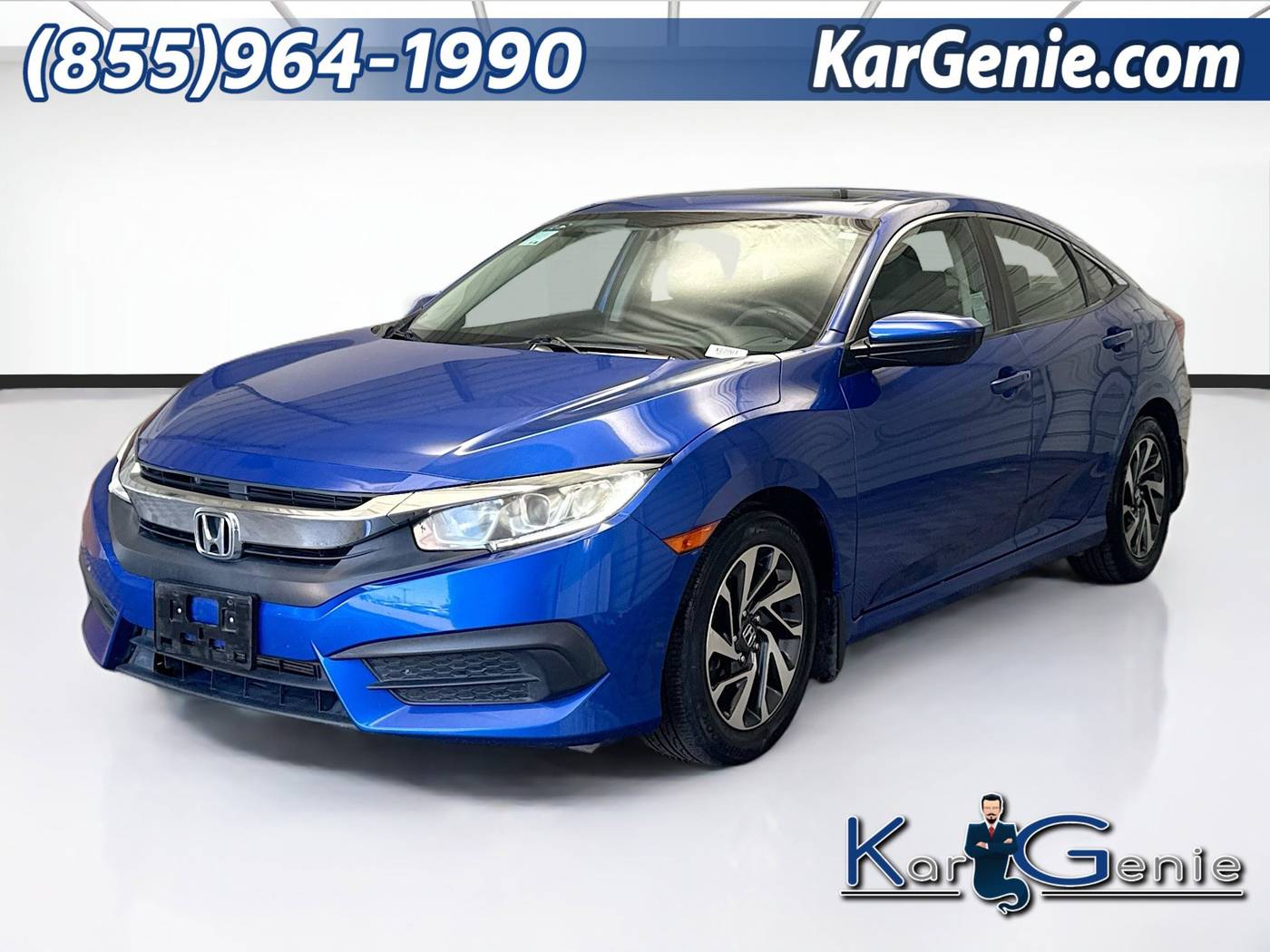 2016 Honda Civic EX — Sedan — 102,410 mi — Montclair, CA