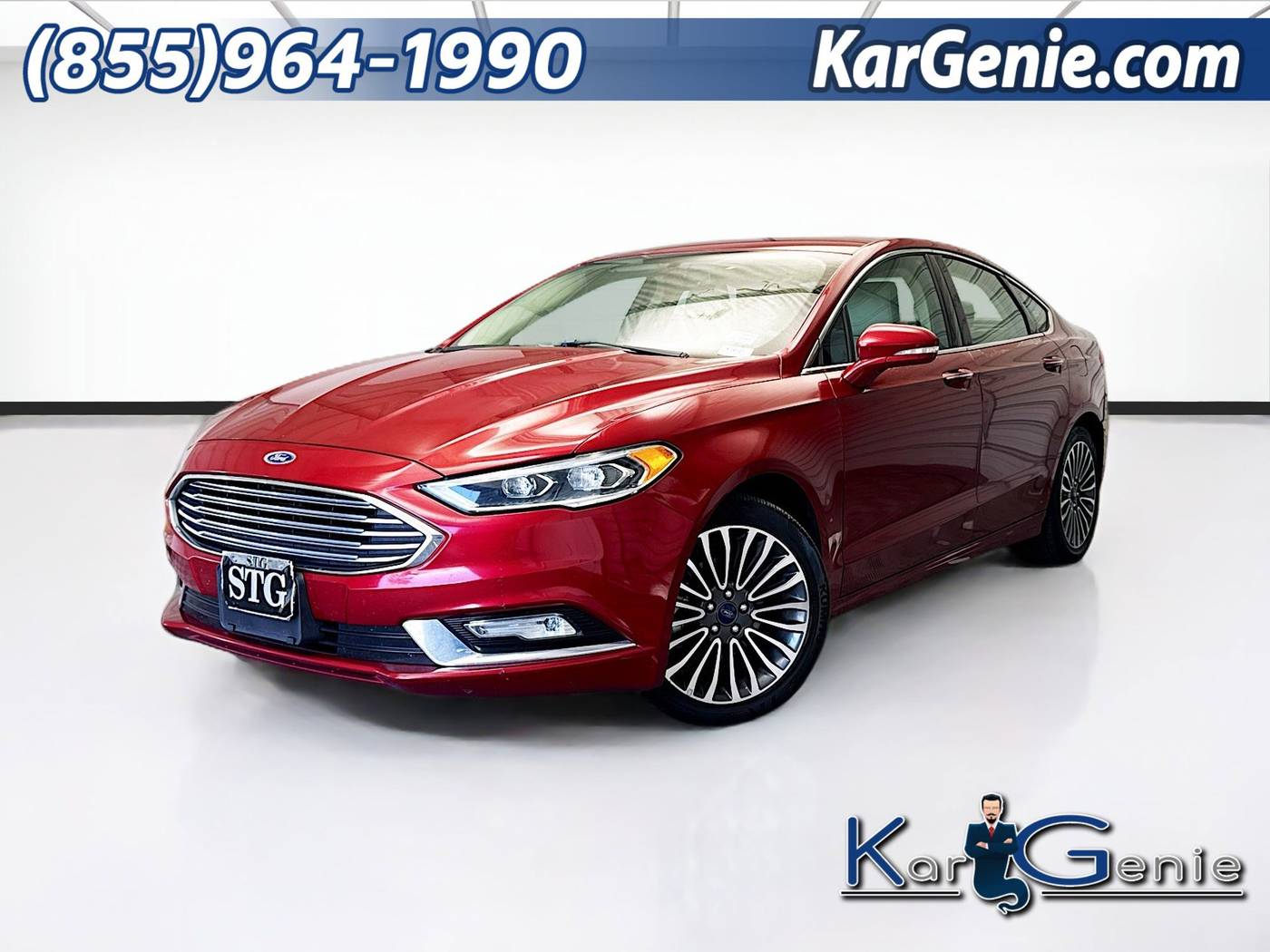 2017 Ford Fusion Titanium — Sedan — 58,764 mi — Montclair, CA