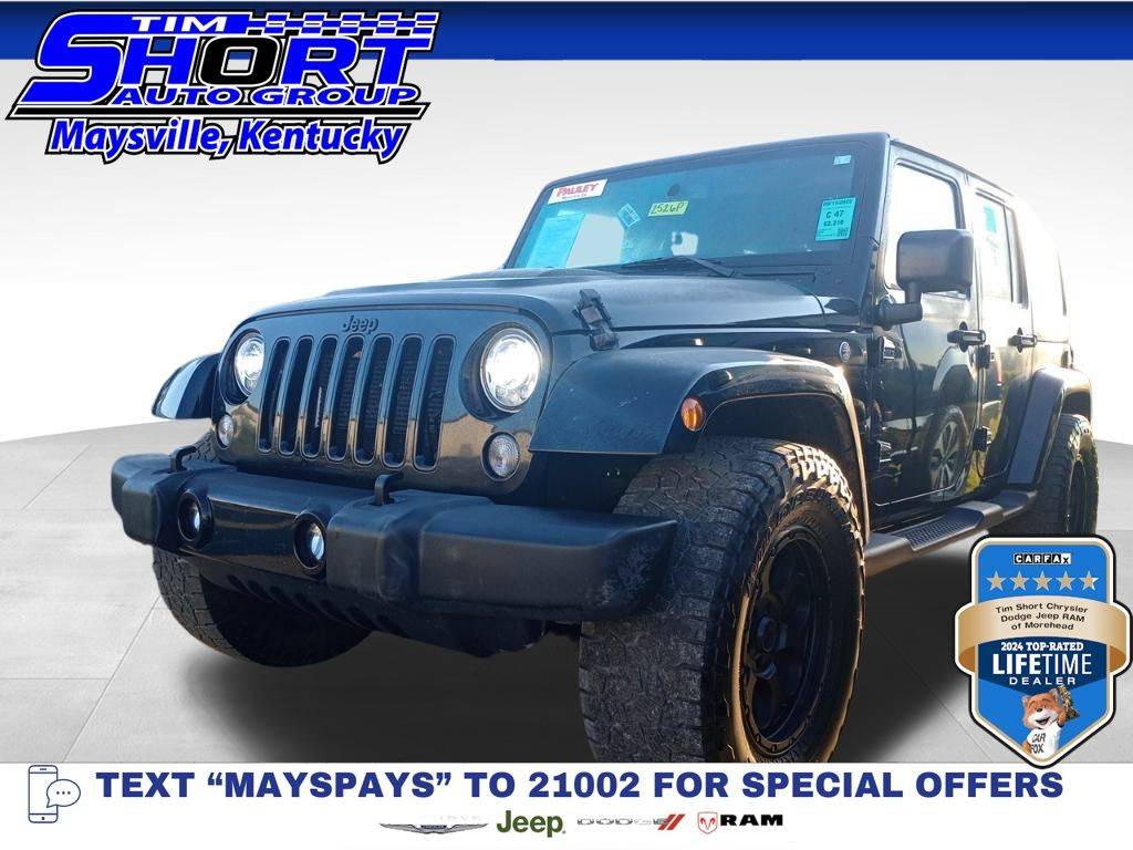 2018 Jeep Wrangler Altitude — SUV — 63,319 mi — Maysville, KY