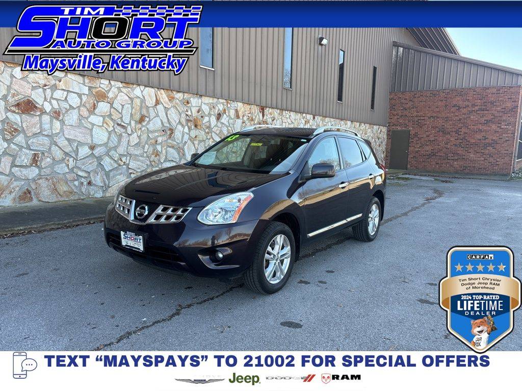 2013 Nissan Rogue SV — SUV — 57,284 mi — Maysville, KY