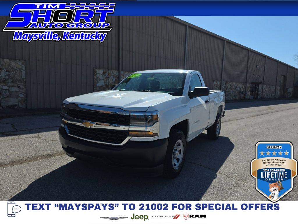 2017 Chevrolet Silverado 1500 WT — Pickup Truck — 21,911 mi — Maysville, KY