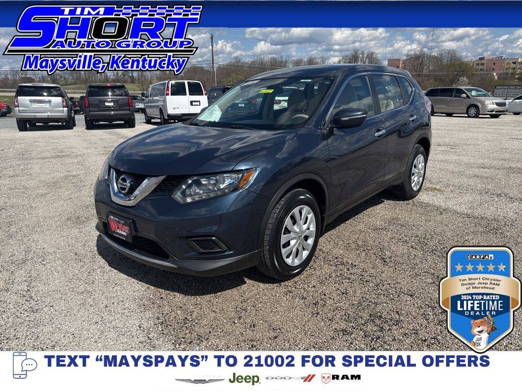 2015 Nissan Rogue S — SUV — 98,726 mi — Maysville, KY