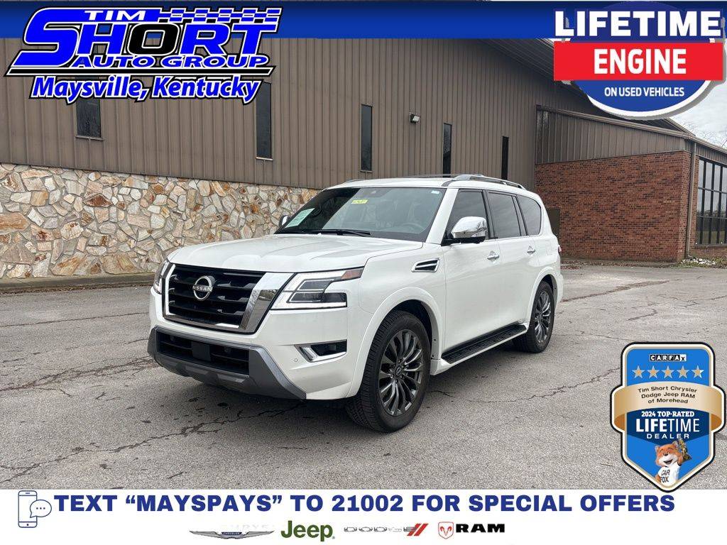 2024 Nissan Armada Platinum — SUV — 14,718 mi — Maysville, KY