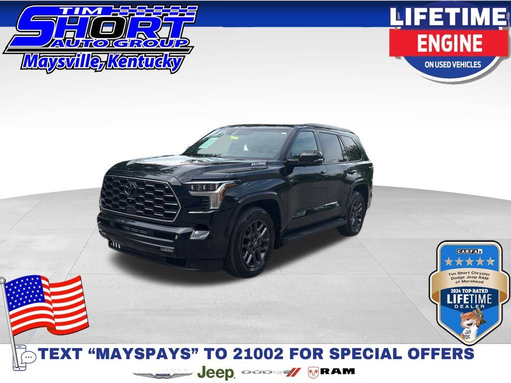 2025 Toyota Sequoia Platinum — SUV — 9,477 mi — Maysville, KY