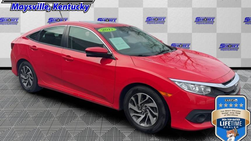 2017 Honda Civic EX — Sedan — 58,019 mi — Maysville, KY