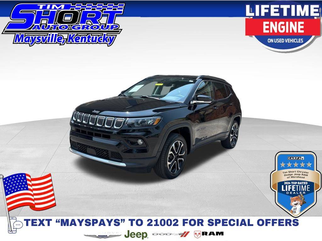 2022 Jeep Compass Limited — SUV — 35,051 mi — Maysville, KY