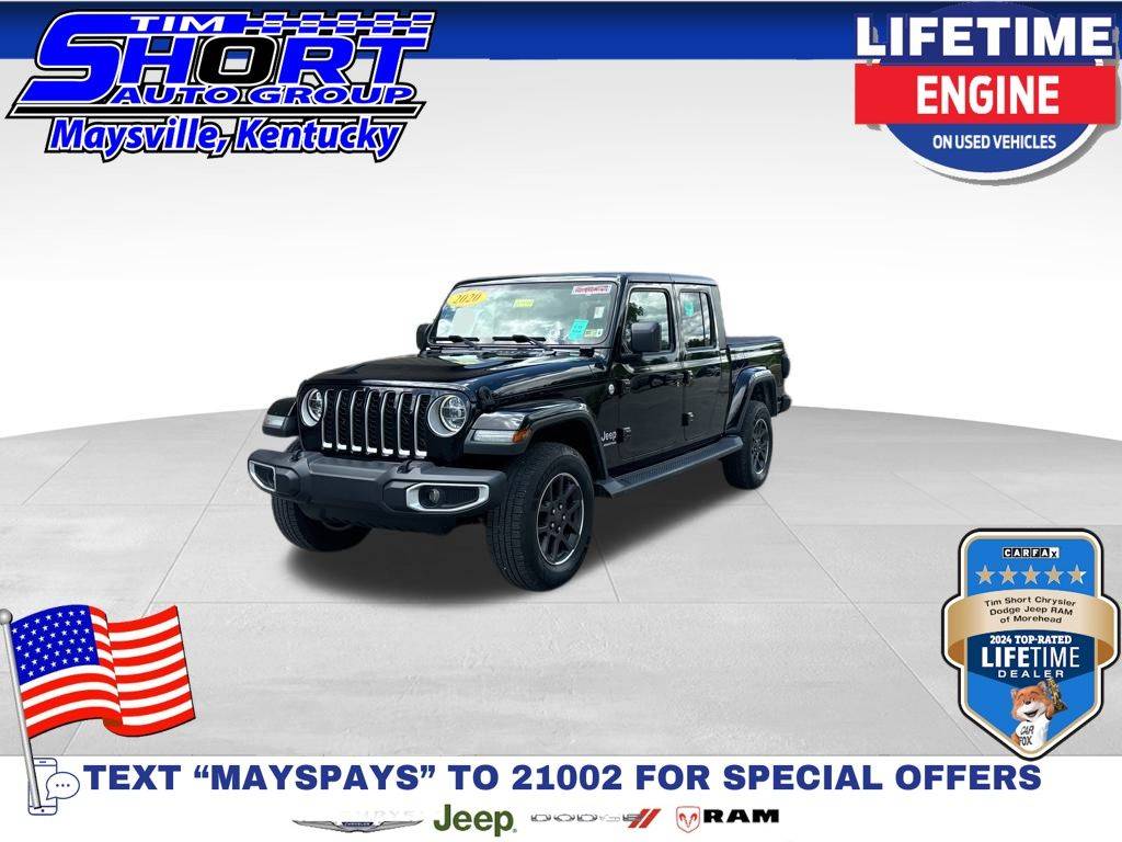 2020 Jeep Gladiator Overland — Pickup Truck — 84,046 mi — Maysville, KY