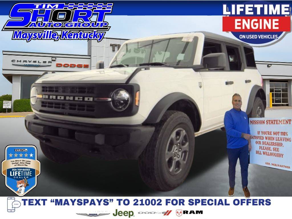 2025 Ford Bronco Big Bend — SUV — 15,156 mi — Maysville, KY