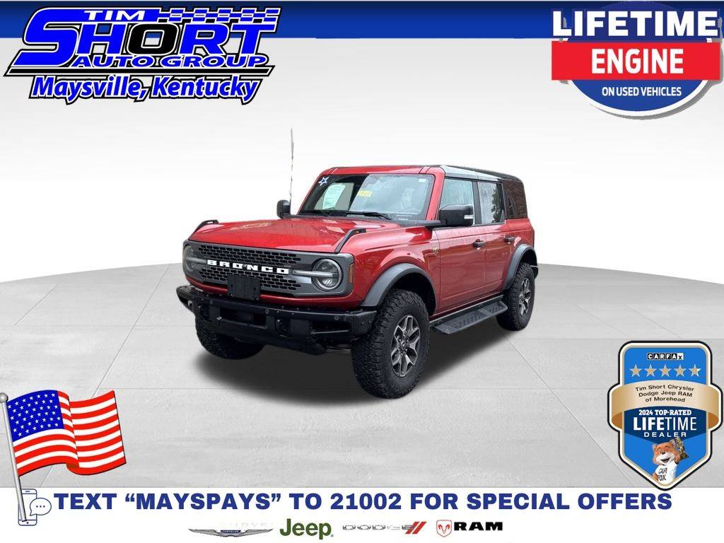 2024 Ford Bronco Badlands — SUV — 7,409 mi — Maysville, KY