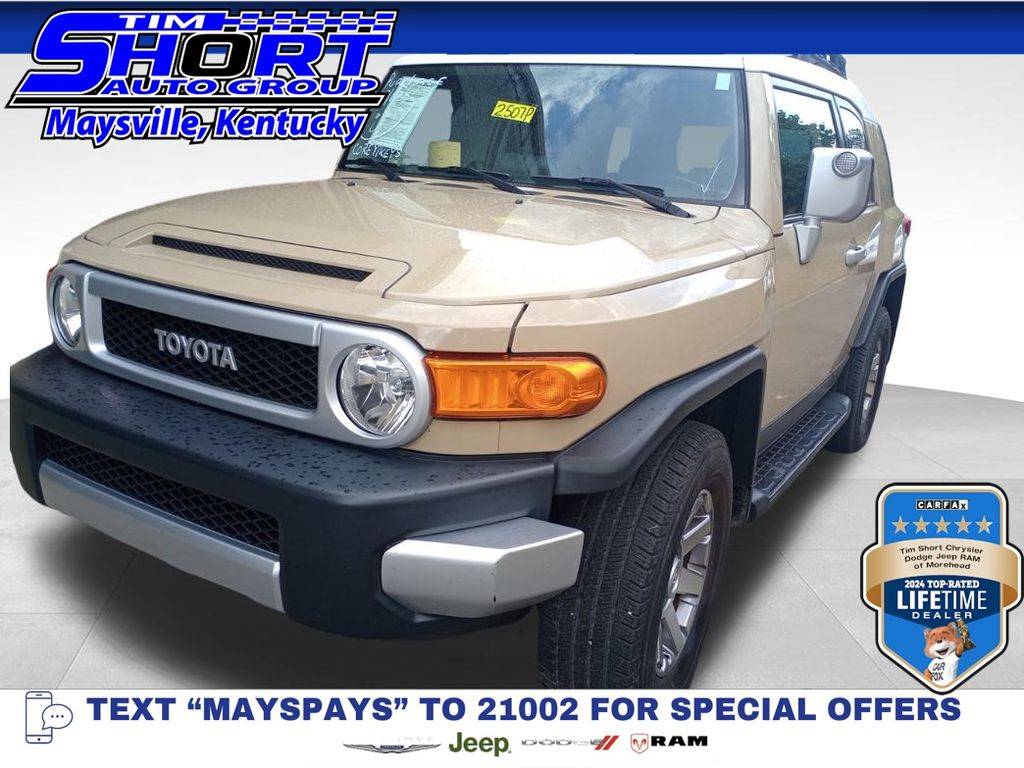 2014 Toyota FJ Cruiser Base — SUV — 102,039 mi — Maysville, KY