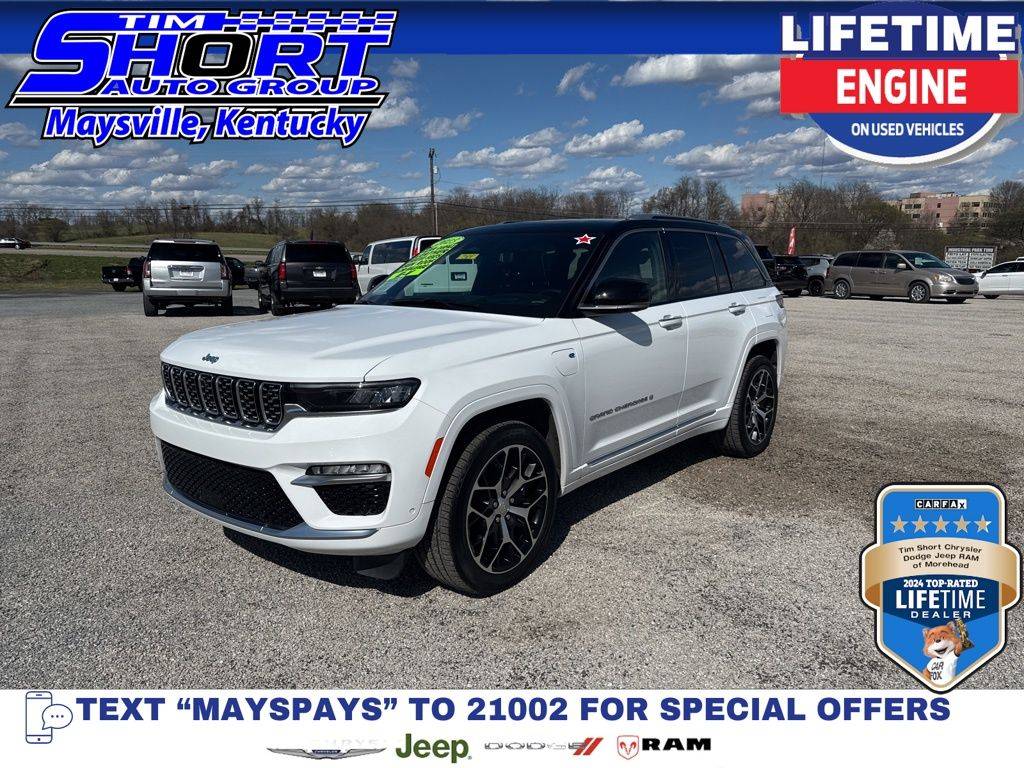 2023 Jeep Grand Cherokee Summit Reserve 4xe — SUV — 21,153 mi — Maysville, KY