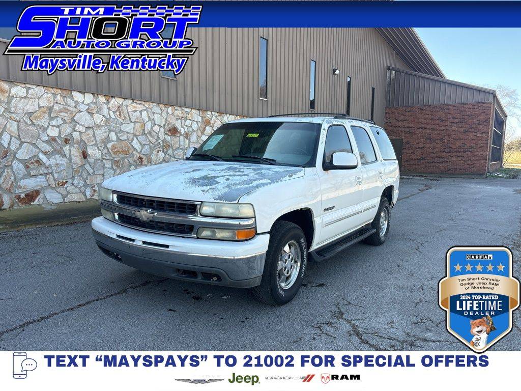 2001 Chevrolet Tahoe LT — SUV — 203,206 mi — Maysville, KY